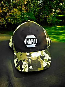 NEU OHNE ETIKETT PROMO NAPA ""KNOW HOW"" MEHRERE TARNFARBEN HELLBRAUN SCHWARZ KAPPE MÜTZE! - Bild 1 von 13