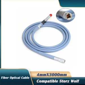 Cavo Chirurgico Fibra Ottica Endoscopia Luce Cavo Sorgente per Storz/Lupo 4mm X 3m - Foto 1 di 17