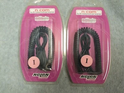 N-Com Nolan Cable Cable Móvil Tipo "I" Lote de 2 Foto 1 de 3