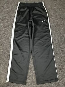 Nike Pants Mens Small Black Athletic Track Loose Fit Basketball Warmup 29x31