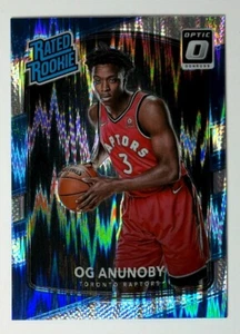 Donruss Optic Rated Rookie Shock Holo Prizm #178 OG Anunnoby Raptors 2017-18 - Imagen 1 de 3