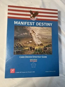 GMT 2005 : Bill Crenshaw - MANIFEST DESTINY - Card Game United States (SEALED) - Picture 1 of 10