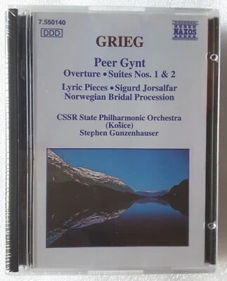 MiniDisc  Grieg / Peer Gynt - Sigurd Jorsalfar,  Slovak State Philharmonic Orch. - Image 1 of 2