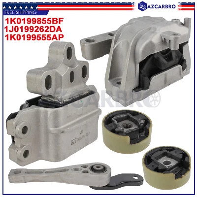Kit de montagem de motor transmissão subquadro conjunto para Volkswagen Passat Golf 2.5L - Imagem 1 de 4