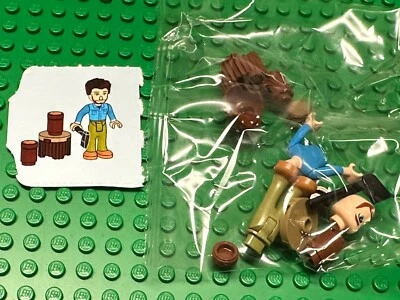 Lego Friends Adviento (Día 20) Jonathan Cortando Madera Foto 1 de 3