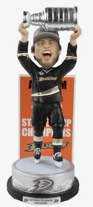 TEEMU SELANNE Anaheim Ducks STANLEY CUP Trophy Celebration Bobblehead #/72 NIB! - Picture 1 of 5