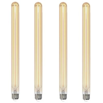 Diodesy 4PK 15" T9 Long Light Bulb All Dimmer 5W, 40W , E26, 2100K, 400LM CRI90 - Image 1 of 4