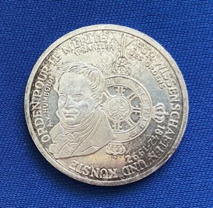 1992 D Germany 10 Deutsche Mark 62.5% Silver Coin KM# 179--FREE Shipping - Picture 1 of 10