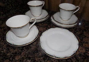 3 X ROYAL DOULTON RHODES TEACUP/ TEA SAUCER / 16.5CM TEAPLATE - Picture 1 of 1