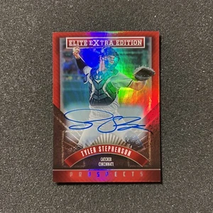 2015 Panini Elite Extra TYLER STEPHENSON #12 Prospects AUTOGRAPH MLB INSERT CARD - Picture 1 of 6