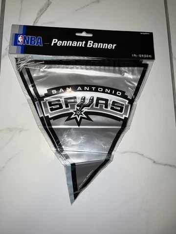 designware nba san antonio spurs pennant banner 12 ft new Cover