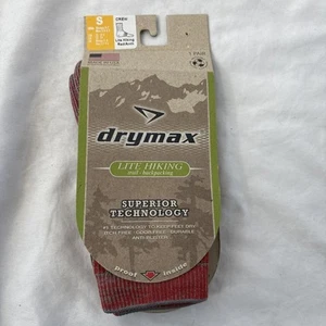 Drymax Lite Hiking Crew Socken rot/anth klein Damen 5-7 Herren 3,5-5,5 Trail - Bild 1 von 6