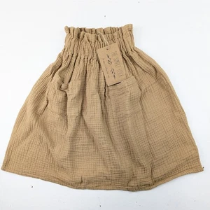 Falda The Simple Folk La Muselina Camel 18-24 Meses  - Imagen 1 de 4