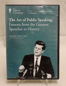 The Art of Public Speaking - The Great Courses  2 DVD Set 12 Lectures John Hale - Picture 1 of 5