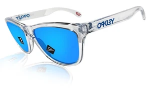 Gafas de sol Oakley Frogskins cristalinas lentes de zafiro Prizm auténticas 0OO9013 - Imagen 1 de 7