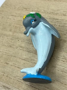 Vintage 1987 SeaWorld Dolly Dolphin 2-3/4" PVC Souvenir Figure - Picture 1 of 10