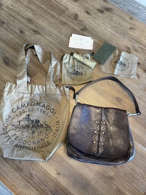 CAMPOMAGGI Embellished Leather Flap Bag - Excellent Condition - Image 1 of 4