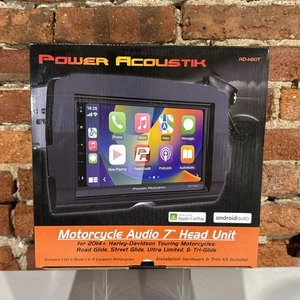 Power Acoustik HD-14KIT Harley Davidson 7 Zoll Apple CarPlay Android Plug+Play - Bild 1 von 4