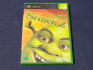 Microsoft XBOX Shrek 2 Retro Game Korean Version for MS Console Video - Picture 1 of 9