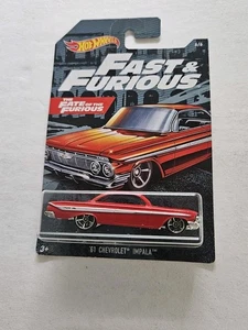 HOT WHEELS - FAST AND FURIOUS - 2018 - `61 CHEVROLET IMPLALA - Picture 1 of 9