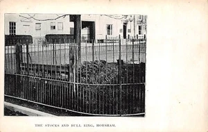 THE STOCKS & BULL RING HORSHAM SUSSEX POSTKARTE 1905 - Bild 1 von 2