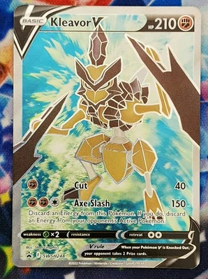Kleavor V (Full Art) SWSH248 SWSH: Sword & Shield Promo Cards Holo - Image 1 of 2