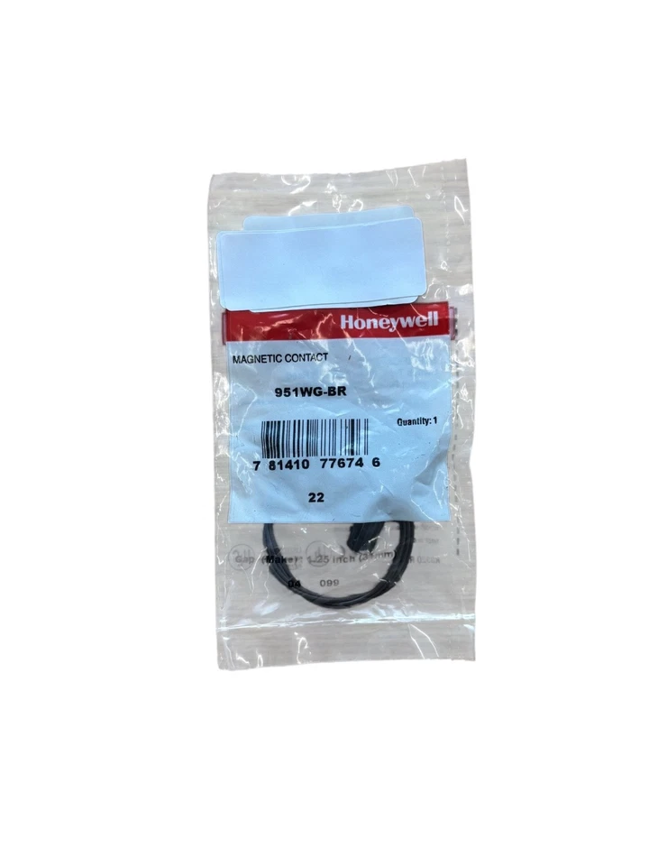 Honeywell Resideo 951WG-BR Brown Recessed Window Door Alarm Contact - Image 1 of 1