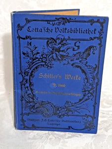 Goethe's Ausgewahlte Werke Hard Cover  Book German Text Circa  1920's Volume 9 - Picture 1 of 6