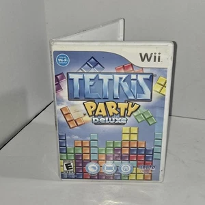 Tetris Party Deluxe - Nintendo Wii CIB Completo Buen Juego Puzzle - Imagen 1 de 5