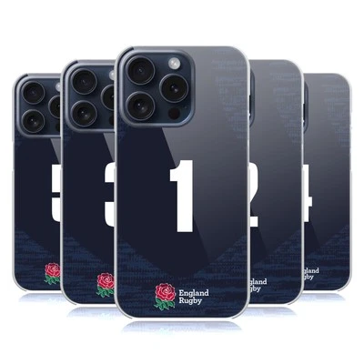 ENGLAND RUGBY UNION 2020/21 PLAYERS AWAY KIT BACK CASE FOR APPLE iPHONE PHONES - Image 1 of 4