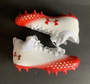 new youth 5 Under Armour Spotlight Select 3 Football/lacrosse Cleats 3026979-100 - Picture 1 of 6