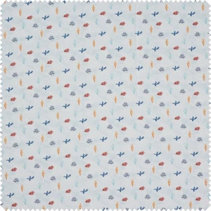 VBS Tela Algodón Estampado Coral 150cm Ancho Metros DIY Tela de Costura - Imagen 1 de 1