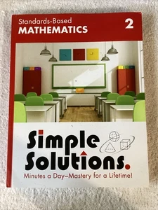 Standards- Based Mathematics 2 Simple Solutions Workbook 77A - Picture 1 of 2