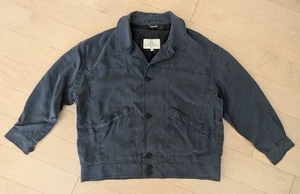 Vintage Givenchy Gentleman Silk Blend Jacket - Dark Blue - Made In Italy - M - Picture 1 of 10