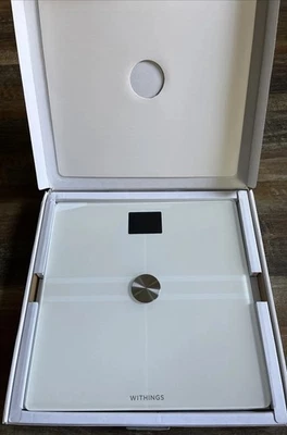WITHINGS Body Comp Scale Complete Body Analysis WI-FI Smart Scale White - Image 1 of 4