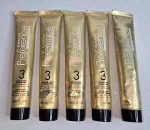 NEW Lot Of 5 Loreal Superior Preference 3 Color & Shine Conditioner 1.86 oz Each - Picture 1 of 2