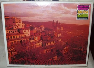 Vintage 1980's Whitman 600 Piece 16x20 Jigsaw Puzzle "Taxco, Mexico" #4648-23 - Picture 1 of 4