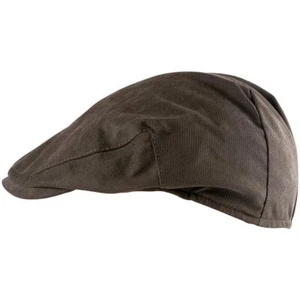 Jack Pyke Ashcombe Flat Cap Waterproof Rim Hunting Walking Brown Country Lined - Picture 1 of 5