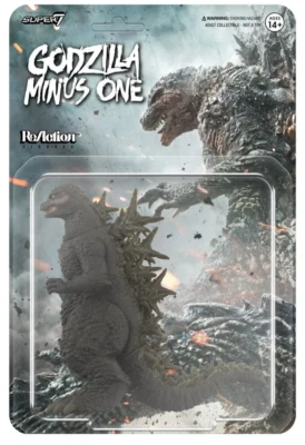 Godzilla Toho Takashi Yamazaki Movie MINUS ONE REAction Figure Super 7 - Immagine 1 di 3