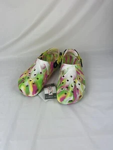 Crocs Unisex Classic Adjustable Slip Resistant Clog Tye Dye Men's 11 - Picture 1 of 8