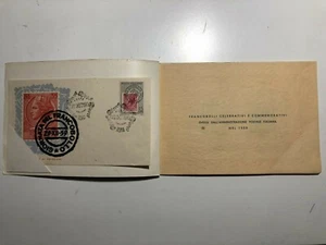 1959 Libro Libretto Folder Francobolli + FDC Giornata Francobollo - Picture 1 of 12