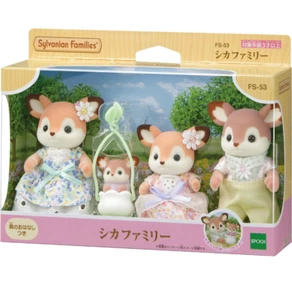 Calico Critters Deer Family FS-53 Doll EPOCH Japan Sylvanian Families - Bild 1 von 9
