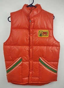 Vintage Jaws of Life Puffer Vest by Upstream New Old Stock Small w/ Patch & Tags - Picture 1 of 10