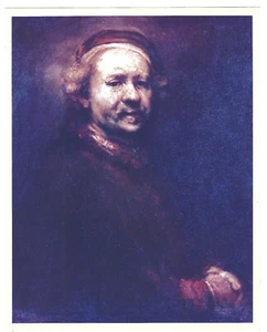 Autorretrato Rembrandt (1669) Estudio Fotográfico Grande Original Faraj Tel Aviv - Imagen 1 de 2