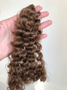 OOAK Doll Head Reroot Wavy Hair 30g Saran - Picture 1 of 3
