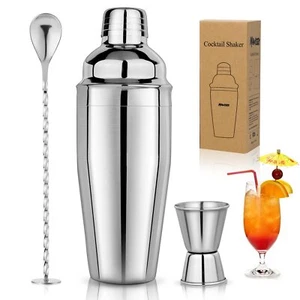 Cocktail Shaker Set Martini Shaker Set Bartender Set with Margarita Mixer - Picture 1 of 8