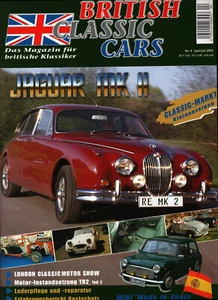 Zeitschrift British Classic Cars #4 2002 Jaguar MK 2 Triumph TR2 Mini - Bild 1 von 2