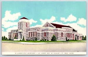 St Paul Minnesota ~ Willwerscheid Mortuary Funeral Home ~ Grand Ave @ Dunlap ~ 1950er  - Bild 1 von 2
