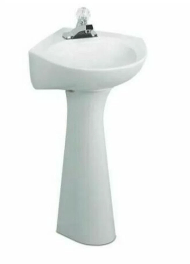 American Standard 0028.000 Pedestal Base Only (Sink Sold Separate) - White - Image 1 of 1
