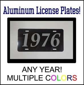 1976 LICENSE PLATE Compatible with FORD CHEVROLET MUSCLE CAR HOT ROD YEAR BS - Picture 1 of 1